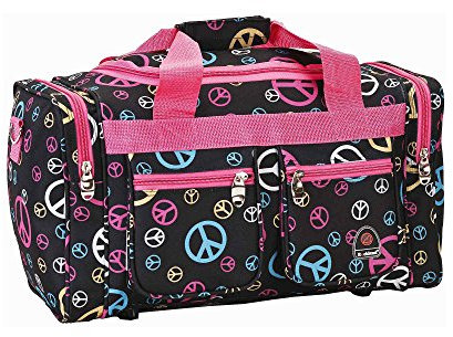 Rockland Gepäcktasche, 48,3 cm, Peace Multi, Einheitsgröße