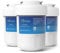 EcoAqua EFF-6013A Kühlschrankwasserfilter Kompatibel mit GE SmartWater MWF, MWFA, MWFA, MWFAP, MWFDS, MWF-INT, MWFP; Hotpoint HWF, HWFA; 101057A, 1013000110, 101300A