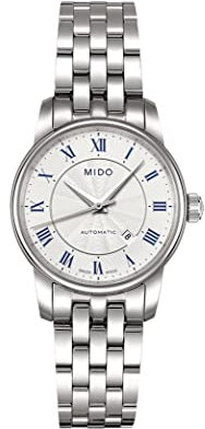 MIDO Damen-Armbanduhr BARONCELLI Analog Automatik Edelstahl M7600.4.21.1