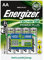 Energizer ENRAA2000P4 - rechargeable batteries (Universal, Silver)