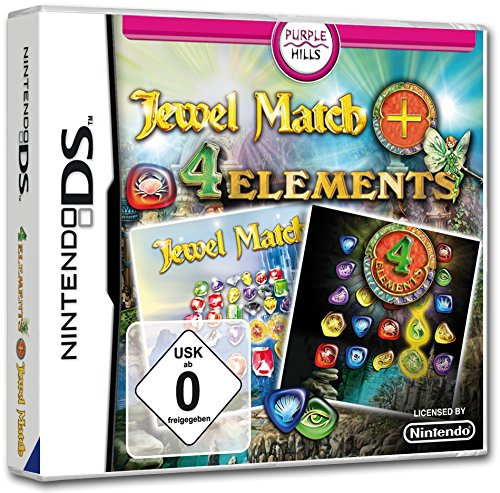 Jewel Match + 4 Elements,Nintendo DS-Spiel