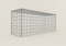 GABIONA Cesta para piedra (rectangular, malla de 5 x 5 cm, profundidad de 30 cm, cesta de cultivo tipo 3, cierre de espiral, galvanizada (100 x 40 x 30 cm)