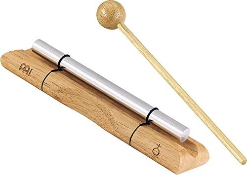 Sonic Energy Planetary Tuned Energy Chime, Earth Year (EC-E) | Ton C#7, 2177,60 Hz, 17,42 cm lang, 140 g, inkl. Hülle und Holzschlägel, Gummibaumholz, Aluminiumlegierung