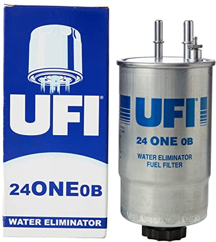 UFI Filters, Filtro Gasolio 24.ONE.0B, Filtro Carburante per Ricambio, Adatto ad Auto, Applicabile su Diversi Modelli come Citroen, Fiat e Peugeot