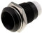 SMD1 129 Fassung für LEDs 8mm Metall konkav mit Kunststoffblende SIGNAL-CONSTRUC