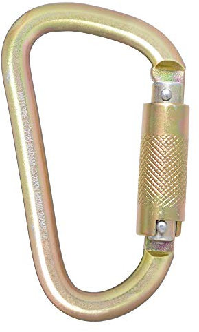 JSP Steel Twist Lock Karabiner (FAR0903)