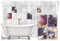 Medianlux Fliesenaufkleber Fliesenbild Lavendel Wachs Muschel Violett Wellness SPA Aufkleber Sticker Deko WC Bad WC, 20x25cm fp5p114h-71158