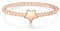 Glanzstücke München Bague bandeau pour Femme en 925/- Argent sterling