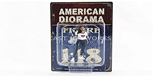 American Dioma 38193 Miniaturauto zur Sammlung, Schwarz/Weiß