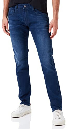 Replay Herren Jeans Anbass Slim-Fit mit Power Stretch, Medium Blue 009-1 (Blau), 36W / 32L