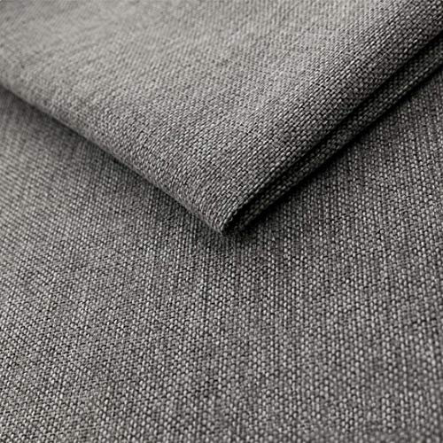 Heko Panels Stoff Meterware Mona Stoffe Zum Nähen Möbelstoff Polsterstoff Möbelstoffe Bezugsstoff Für Möbel Stühle Ecksofa Eckbank Sofa Blickdicht Hellgrau Stahl