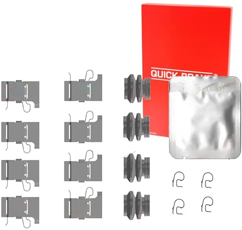 QUICK BRAKE 109-0084 Zubehörsatz Scheibenbremsbelag Hinten Kompatibel mit VW T-Roc A11