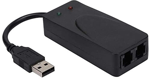 VBESTLIFE Modem V.90 V.92 Externe de données de fax Vocal USB2.0 56K pour 7/8 / 10 / XP
