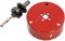KOTARBAU Scie cloche 105 mm HSS avec foret de centrage, fraise cloche, couronne de scie circulaire pour métal, acier inoxydable, bois, plastique