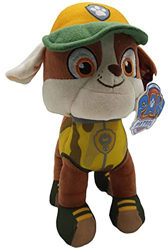Play by Play Paw Patrol Plüschtier Jungle 28cm (Rubble)