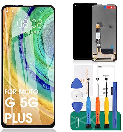 Reemplazo de pantalla para Motorola Moto G 5G Plus XT2075 XT2075-2 XT2075-3 6.7 pulgadas LCD pantalla táctil digitalizador Asamblea reparación de vidrio