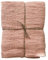 JOWOLLINA Badetuch Saunatuch 100% Leinen Stonewashed Waffelpique (Peach Fuzz, 100 x 160 cm)