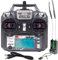 DTXMX Radio Control System FS-i6X RC Transmitter 6CH 2.4GHz Remote Controller with fs iA6b Receiver for FPV Racing RC Drone Quadcopter
