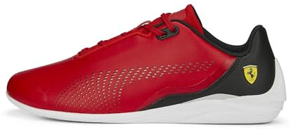 PUMA Unisex Ferrari Drift Cat Decima Sneaker, Rosso Corsa White Black, 42 EU