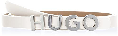 HUGO Damen Zula Belt 1,5Cm Belt, Open White110, 70