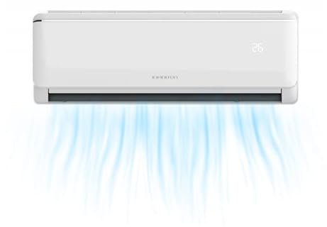 INFINITON | Aire Acondicionado SPLIT-A3502B | Eficiencia A++ | 12000 BTU | Filtro antibacterias | Modo Healt | Deshumidificador | WiFi | Funcion Eco, i-Clean