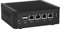 Celeron N4000 Firewall Micro Appliance, Mini PC, Nano PC, Router PC with 8G RAM 128G SSD, 4 RJ45 Port DP HDMI AES-NI Compatible with Pfsense OPNsense