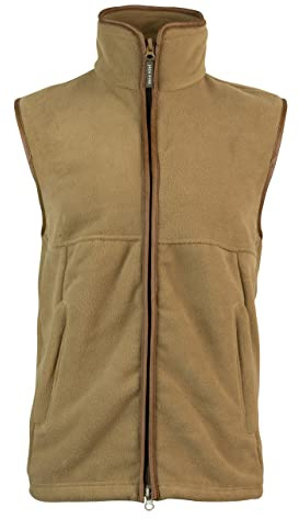 JACK PYKE Mens Countryman Thermal Fleece Gilet Barley XXX-Large