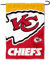 WinCraft Kansas City Chiefs großes Logo, doppelseitig, Gartenbanner