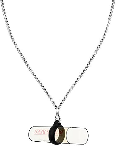 Desing Wish Lanyard Lippenbalsamhalter Halsband mit Rutschfestem Silikon Gummiring Tragbarer Lippenbalsamhalter Lanyard Halskette Leine Halter für Alle Lippenbalsam Kinder/Schule/Reisen