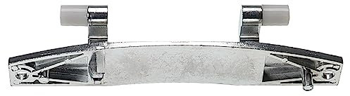 vhbw Door Hinge Compatible with Bosch Series 8 WAS284DE, WAS284ECH, WAS324DE, WAS324S1FG Washing Machine - 6 x 1.5 x 1.1 - Silver