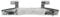 vhbw Door Hinge Compatible with Bosch Series 8 WAS284DE, WAS284ECH, WAS324DE, WAS324S1FG Washing Machine - 6 x 1.5 x 1.1 - Silver
