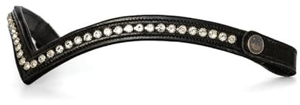 BRIDLERY Stirnriemen Texas Farbe Braun, Größe Warmblut
