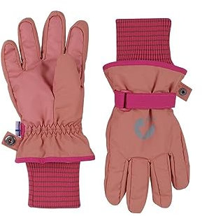 Finkid Kinder Pikkurilli Handschuhe, Terra Cotta- Raspberry, L