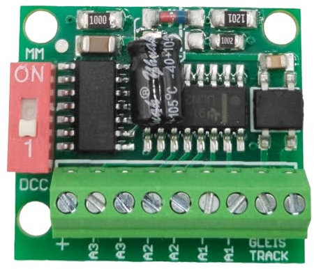 ML-Train Lichtsignaldecoder 6 Kanäle mit 300 Signalbilder und Zugbeeinflussung - Gartenbahn Spur G Zubehör