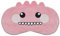 Mezeic Schlafmaske Dinosaurier Augenmaske für Schlafen Neuheit Plüsch Schlafmasken Reisen Nickerchen Augenbinde Augen Abdeckung Nachtmaske für Kinder Mädchen Jungen Damen (Rosa Dinosaurier)