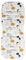 babycab Universal Sitzauflage für Sportwagen & Buggy Dino - wendbar - mit Gurtschlitzen - 71(L) x 30(B) x 2(H) cm - hautfreundliches und strapazierfähiges Material