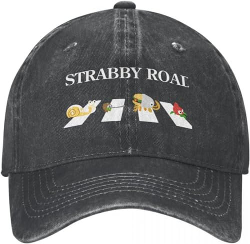 Baseballkappe Hip Hop Sonnenhut Bugsnax Unisex-Stil Baseballkappe Denim Distressed Hut Vintage Hut für Outdoor-Aktivitäten Geburtstagsgeschenk für Männer Frauen