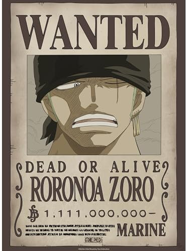 GB eye - ONE PIECE Poster Wanted Zoro Wano (52x38cm)