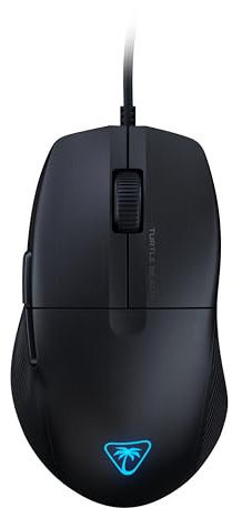 Turtle Beach Pure SEL - Ultra-Light Ergonomic RGB Gaming Mouse, 8K DPI Optical Sensor, Mechanical Switches, Pretension System, Pure PTFE glides, RGB Illumination - Black