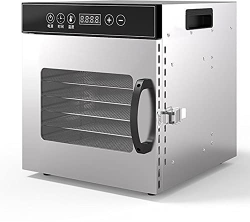 Máquina deshidratadora de alimentos, deshidratador eléctrico para deshidratador de alimentos secos 400W con 8 bandejas extraíbles, temperatura ajustable de 30-90° para refrigerios saludables y na