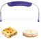 1 pièce trancheuse à gâteau, diviseur de gâteau, niveleur de gâteau, clip de coupe de gâteau, couteau à pince à gâteau, coupeur de niveleur de gâteau en acier inoxydable, outil de coupe pour la cuisso