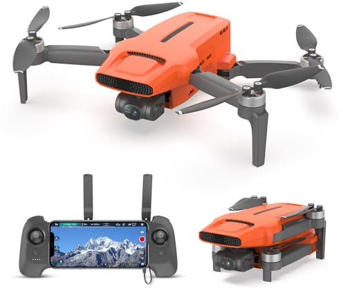 FIMI Mini 3 4K GPS drone 3 assi gimbal, sotto i 249g, video 4K/60FPS, foto 48MP, trasmissione 9KM, 32 minuti volo tempo, video notturno AI, tracciamento visivo, ritorno automatico, adulti principianti