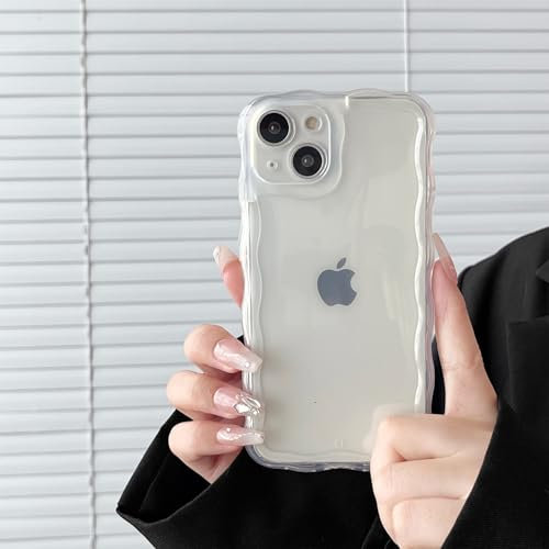 FABSPARK for iPhone 11 Phone Case,Cute Clear Transparent,Anti-Yellow Anti-Scratch,Aesthetic Slim Soft TPU Protective Case for iPhone 11 6.1 Inch,Clear