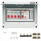 Jadeshay Unità di consumo a 4 vie, per garage e roulotte, 63 A, interruttore automatico 30 mA RCD 4MCB 2 x 6 A+20 A+32 A