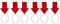Veemoon 6 Pièces Bandeau Flèche Cerceaux De Cheveux Drôles Bandeau De Fête Créatif Bandeau Universel Halloween Bandeau De Carnaval Décoration De Tête Pour Festival Fournitures