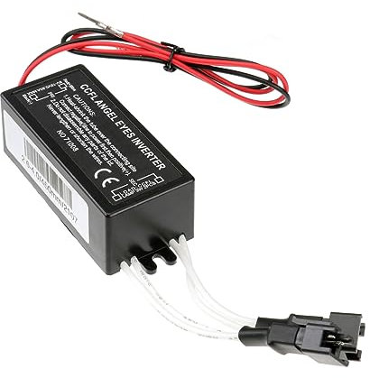 Anneome 2stücke Ccfl Inverter Für Angel Eyes Ringe Ersatzgerät Mit Überlastschutz Und Hitzeisoliertem Kompatibel Mit Aftermarket Ccfl Beleuchtungssystemen