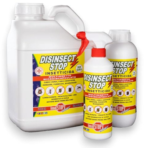 Briconess.com Insetticida multinsetto microincapsulato disinsect Stop per Insetti 500 ml