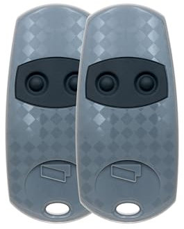 2 x TOP-432EV,EE,NA Télécommande Motorisation Portail Porte de Garage 433,92 MHz Garantie de 3 Ans