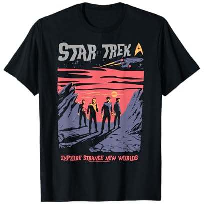 Star Trek Explore Strange New Worlds Fan-Art-Grafik-T-Shirt T-Shirt