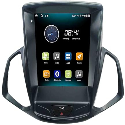 Generico Android 14 Autoradio per Ford Ecosport 2013-2016 9.7 Pollici Stereo Auto Radio Doppio DIN con CarPlay/Android Auto GPS USB Bluetooth WiFi FM Comandi al Volante Touchscreen
